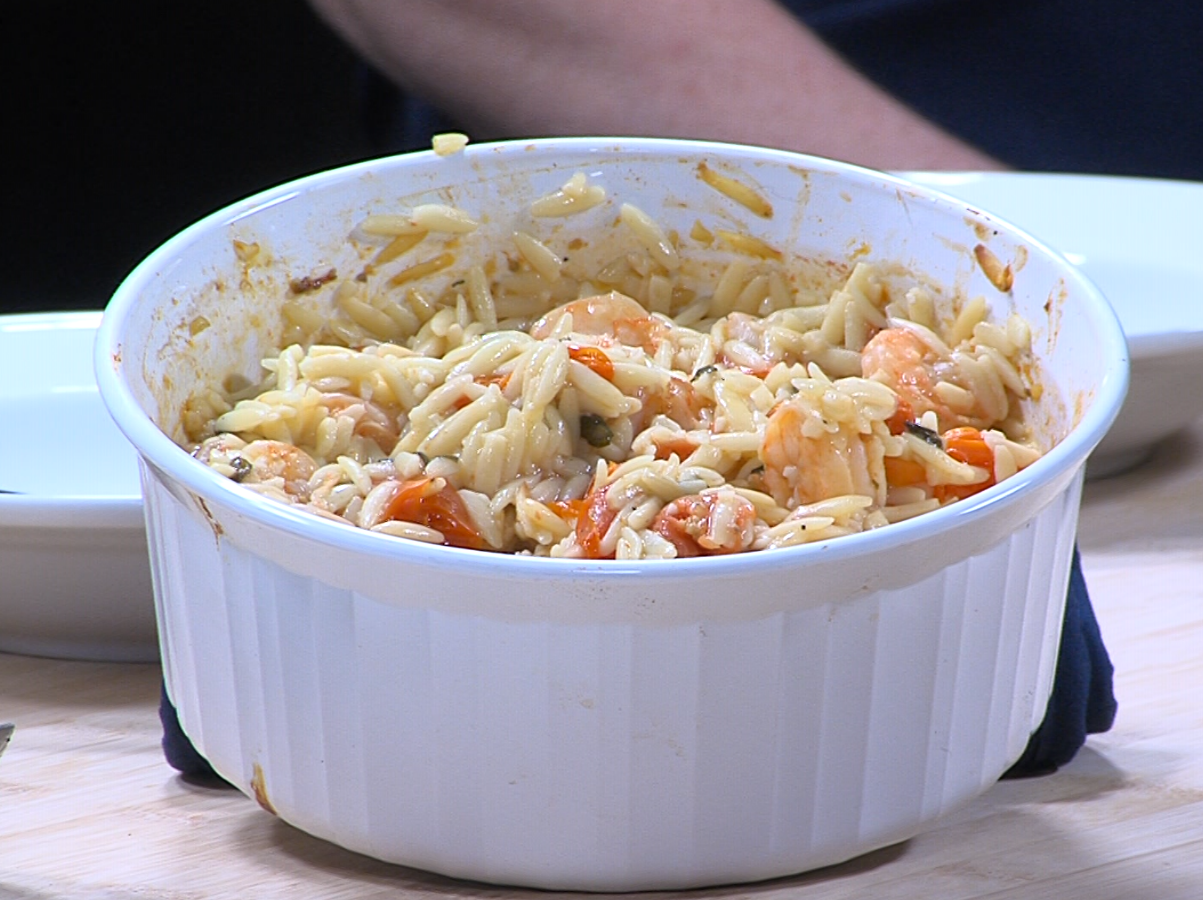 BIG 107.7's Steve Monz is in the DelmarvaLife kitchen showing us how to make his recipe for Lemon Shrimp Orzo.